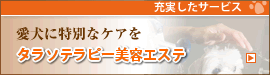 愛犬に優しいケアをオゾンペットシャワー&泥パック
